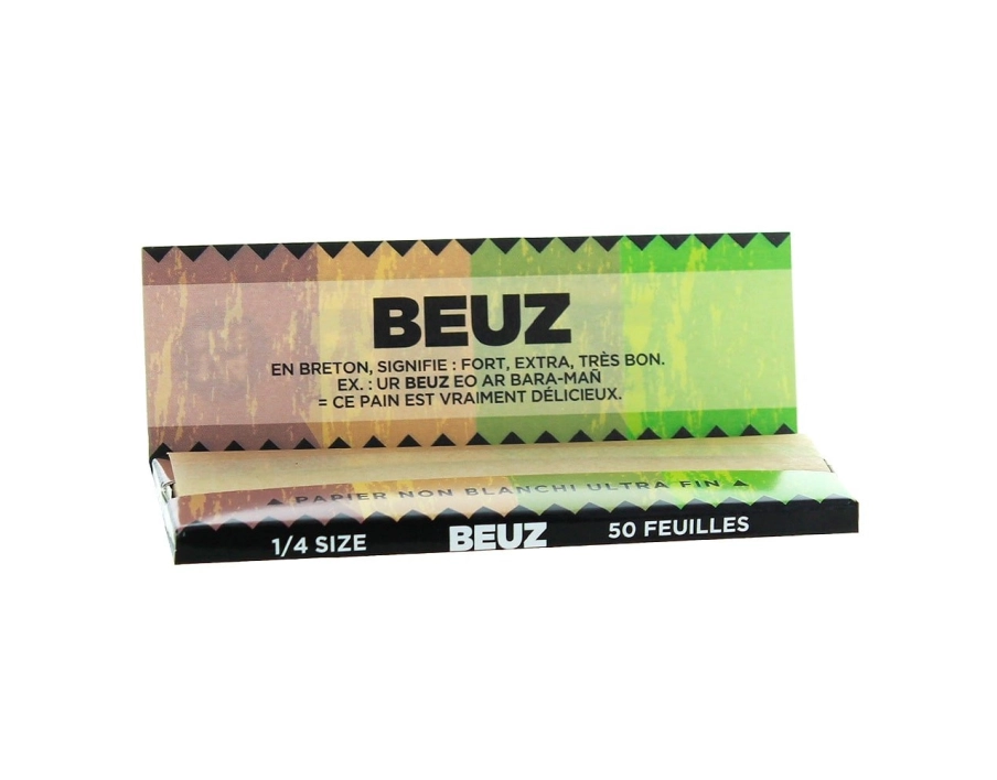 GrosBuzz.com | Beuz King Size Slim Ungebleichte Drehpapiere