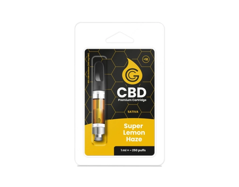 GrosBuzz.com | Cartridge CBD Super Lemon Haze 55%