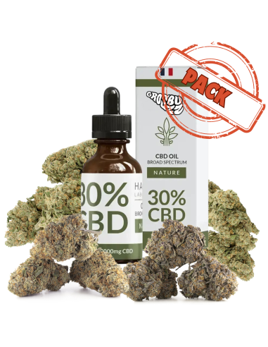 Kaufen CBD Pack Öl + 3 Kräuter,