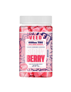 Gummies THC Strawberry - Delta-9 - 600mg