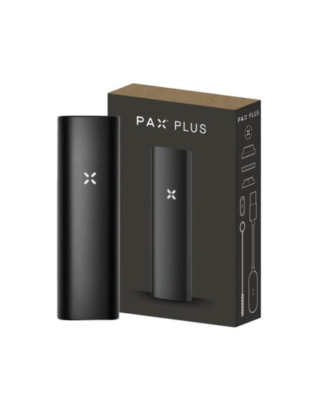 GrosBuzz.com | PAX Plus Onyx Starter Kit Dry Herb Vaporizer