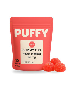 Gummies THC 250mg Delta-9 - Mimosa Pêche 🍑