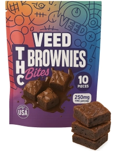Space Cake - Brownie| Délice au Chocolat Infusé au THC | 250mg