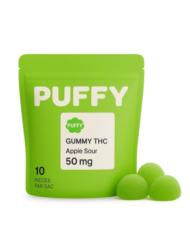 GrosBuzz.com | THC Gummibärchen 250mg - Apple Sour 🍏